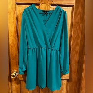 Forever21 flowy long sleeve dress.